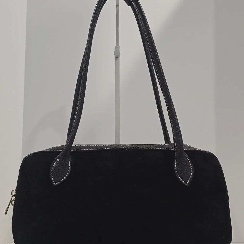 NEW ✅ Persaman New York Hazel Suede Shoulder Bag BROWN ⭐ NEW